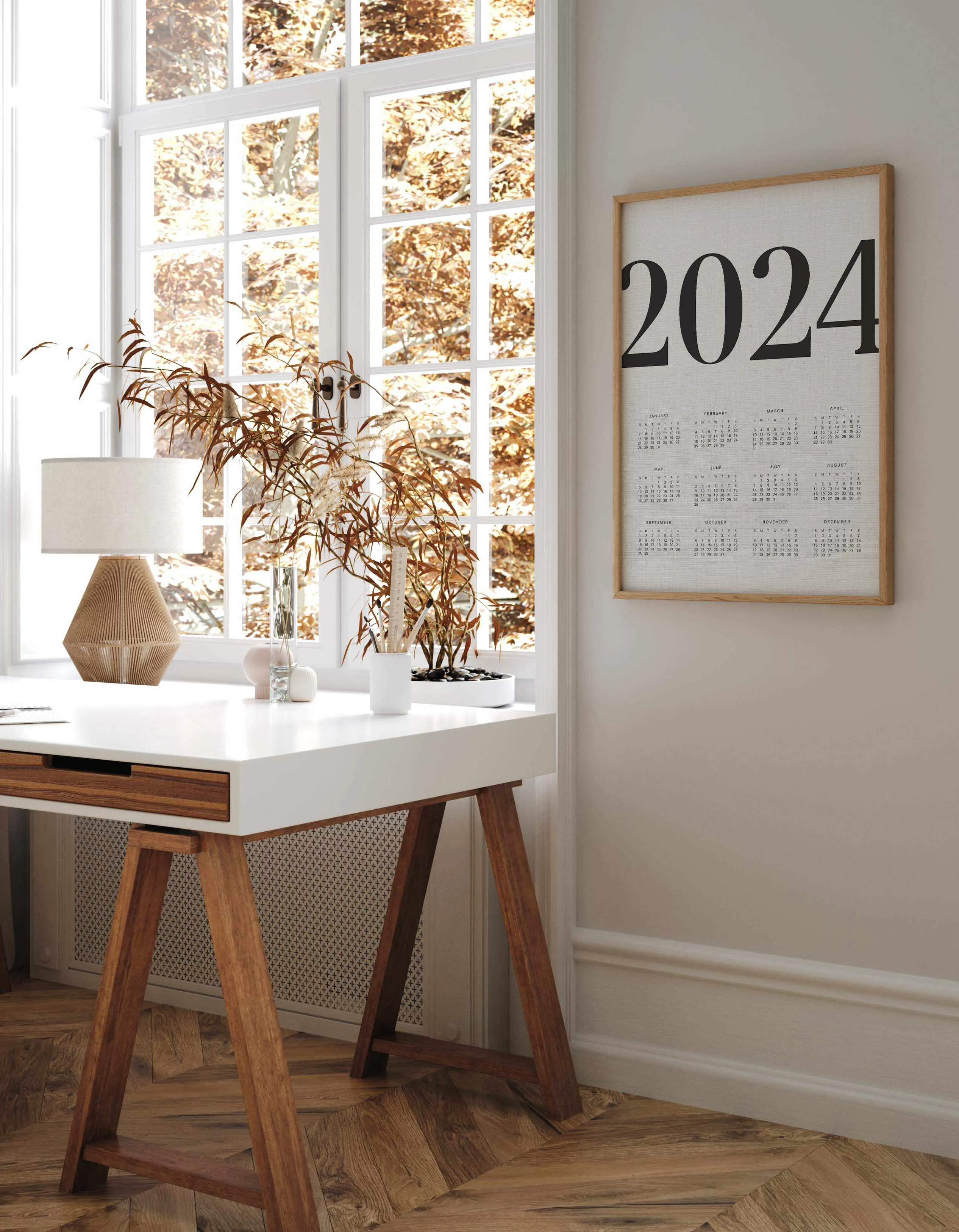 2024 Vogue Calendar in Linen | Art Print