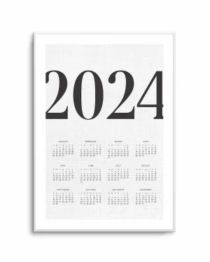 2024 Vogue Calendar in Linen | Art Print
