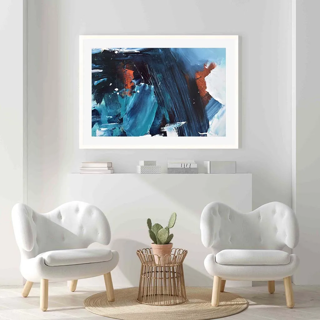 Abstract 185 Framed Art