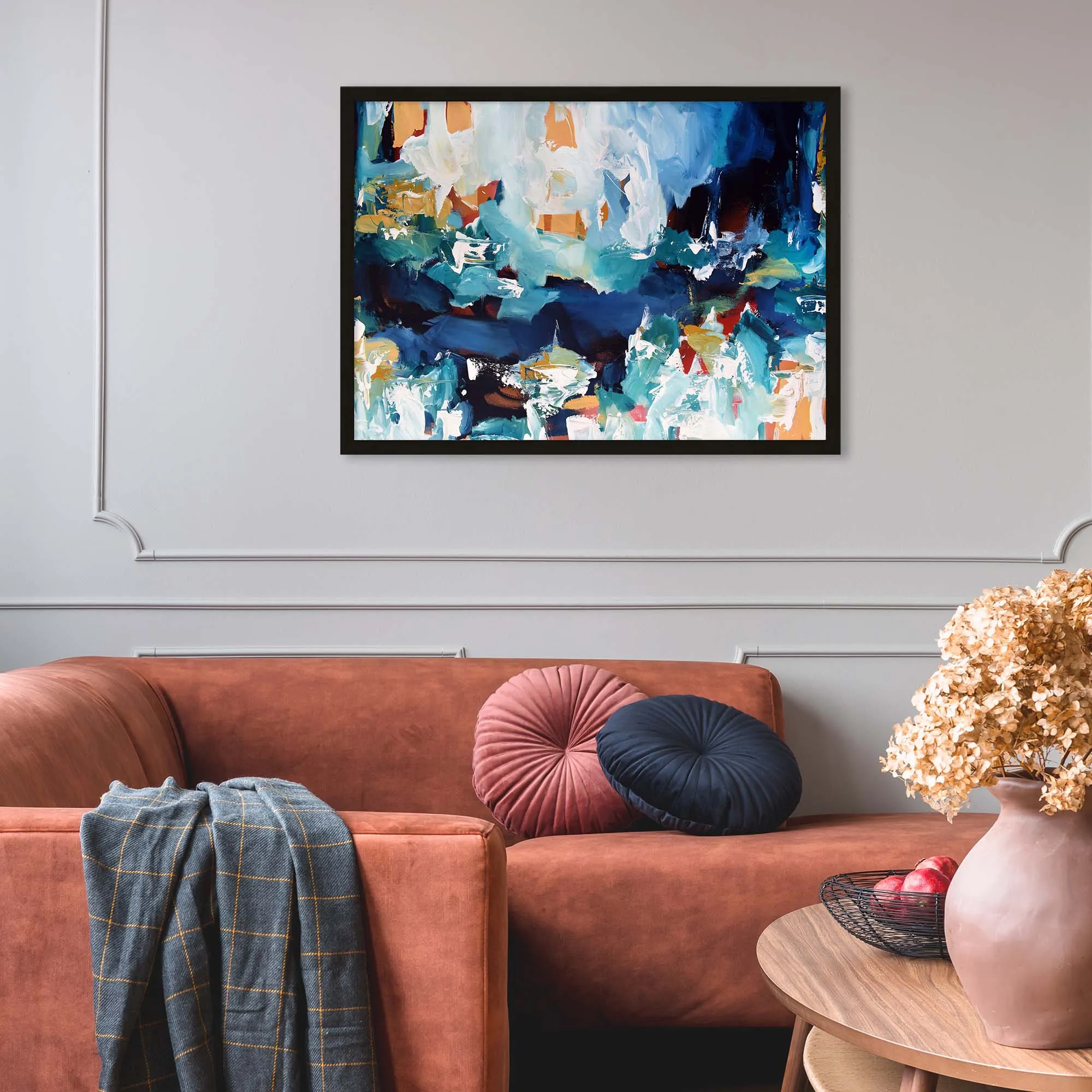 Abstract 238 Framed Art