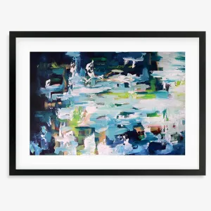 Abstract 395 Framed Art
