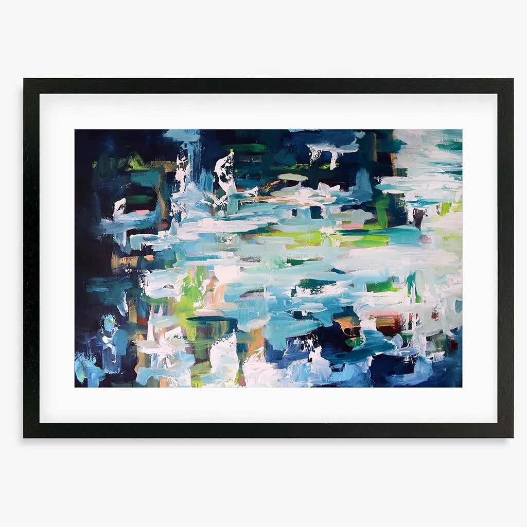 Abstract 395 Framed Art