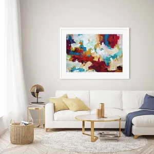Abstract 417 Framed Art