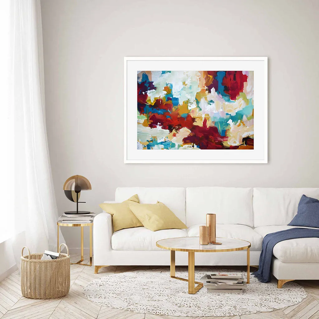 Abstract 417 Framed Art
