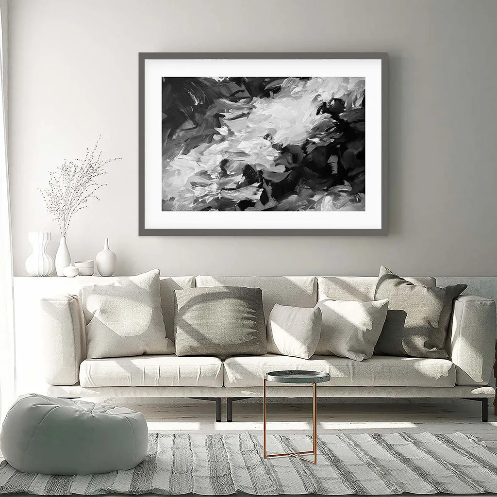 Abstract 463 Framed Art