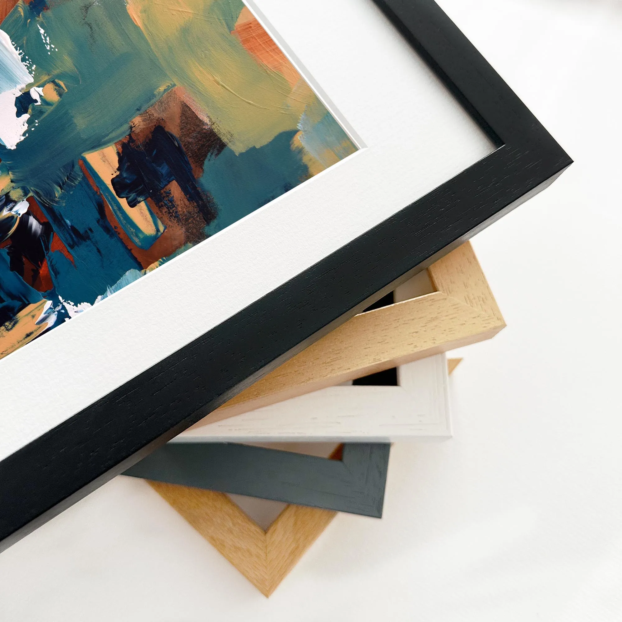 Abstract 477 Framed Art