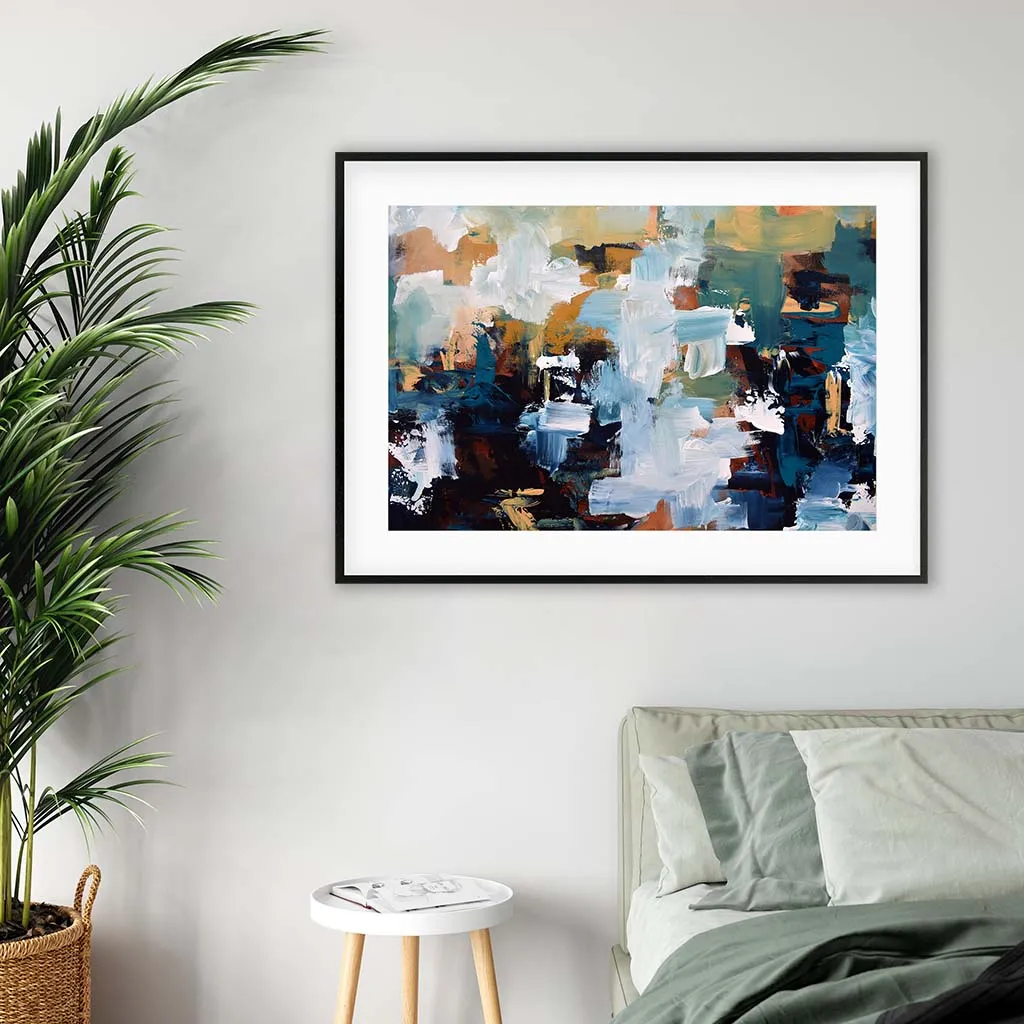 Abstract 477 Framed Art