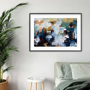 Abstract 477 Framed Art