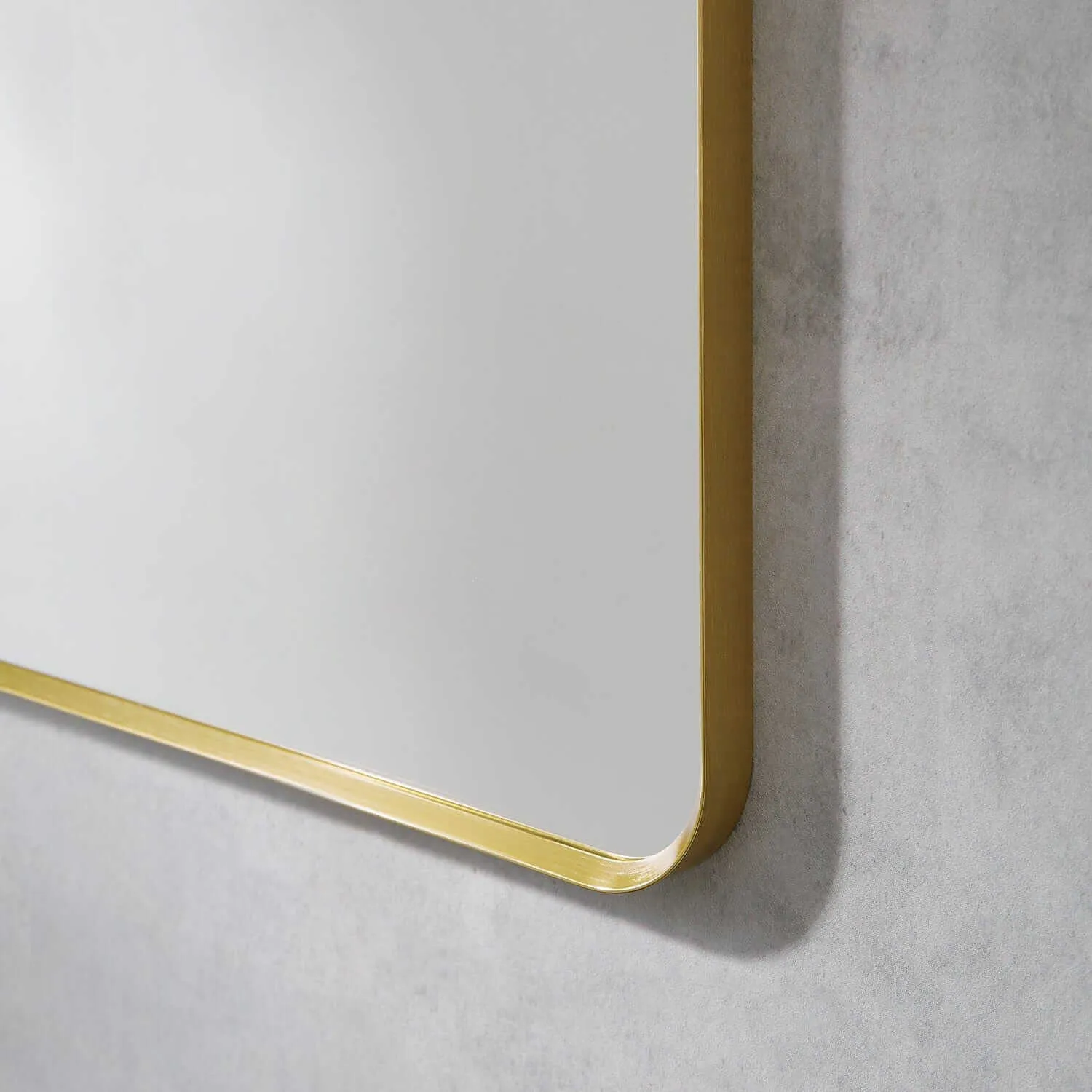 Altair Nettuno 24" Aluminum Framed Bathroom Mirror