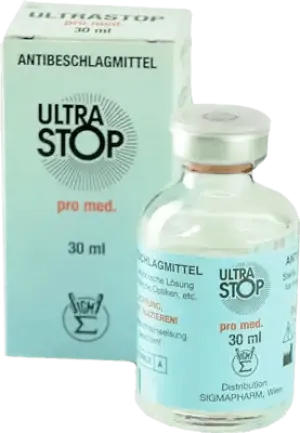 Anti fog for car windows, anti fog mirror, ULTRA STOP sterile