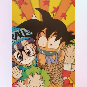 Arale Kidnaps Goku
