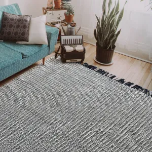 Arnaud Textured Modern Monochrome Rug