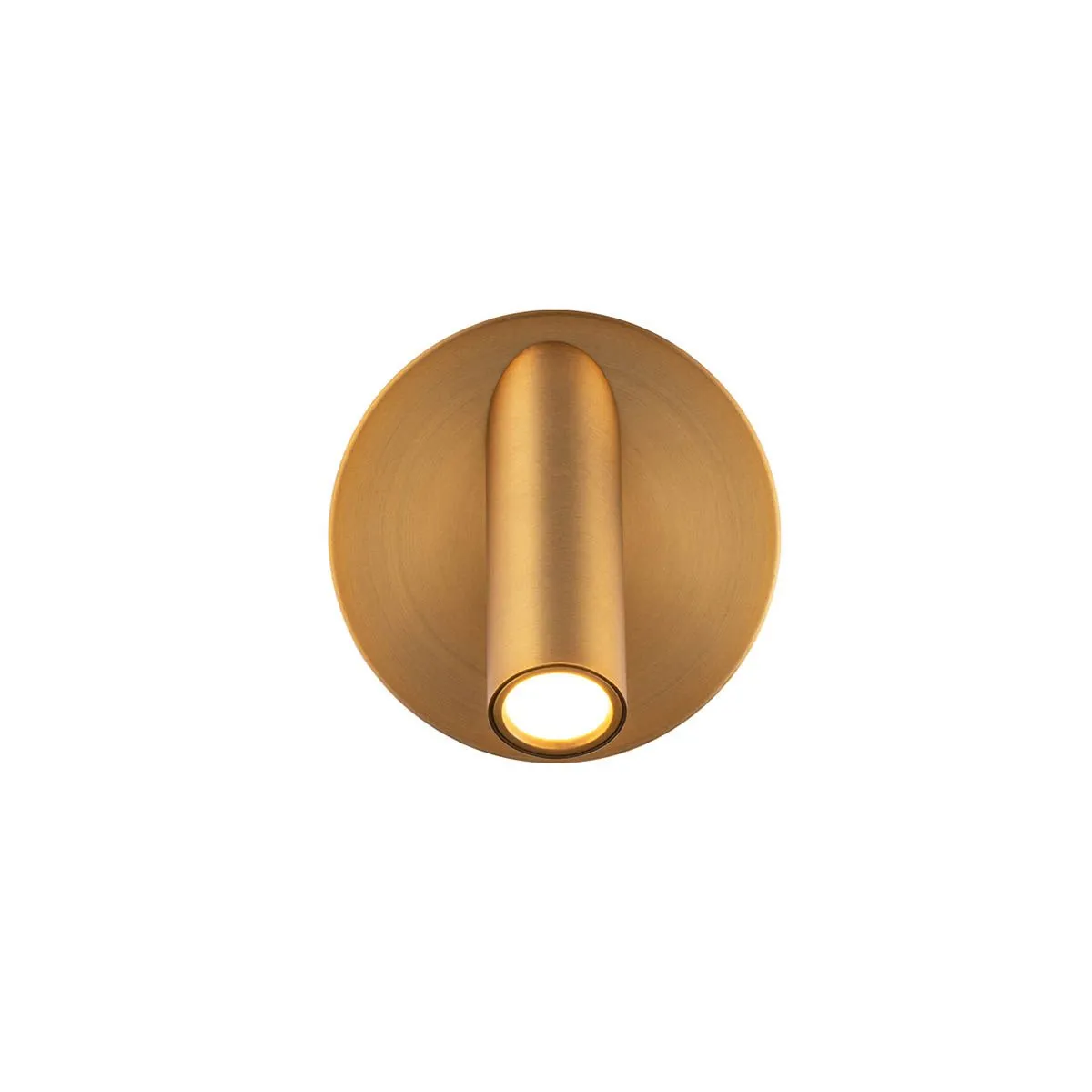 Aspire 5 in. LED Wall Sconce Brass finish