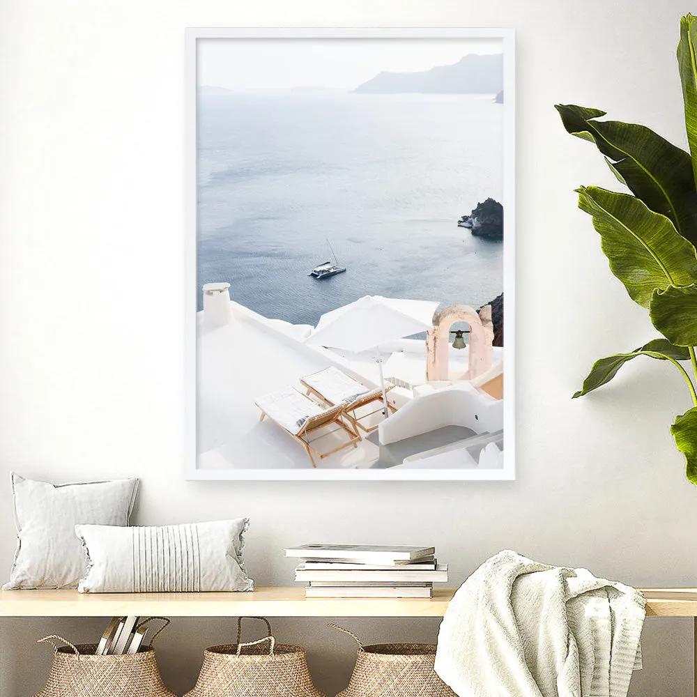 Balcony With A View Photo Art Print