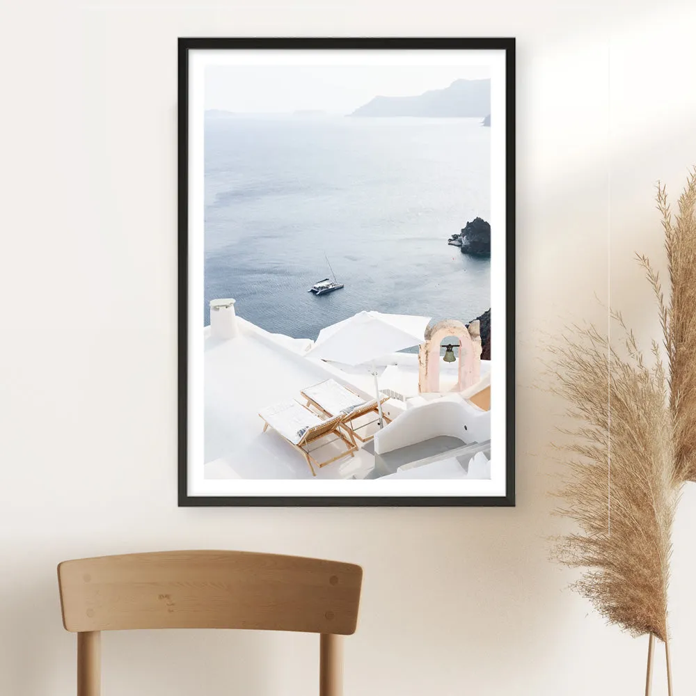 Balcony With A View Photo Art Print