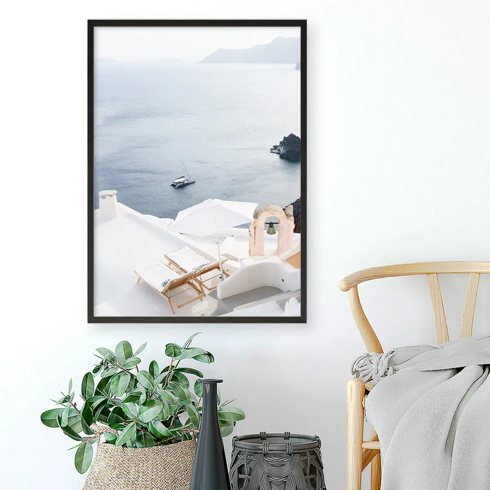 Balcony With A View Photo Art Print