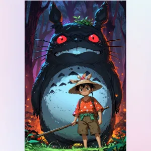 Black Totoro