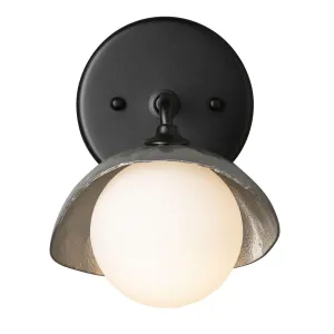 Brooklyn 8 in. Armed Sconce Black finish