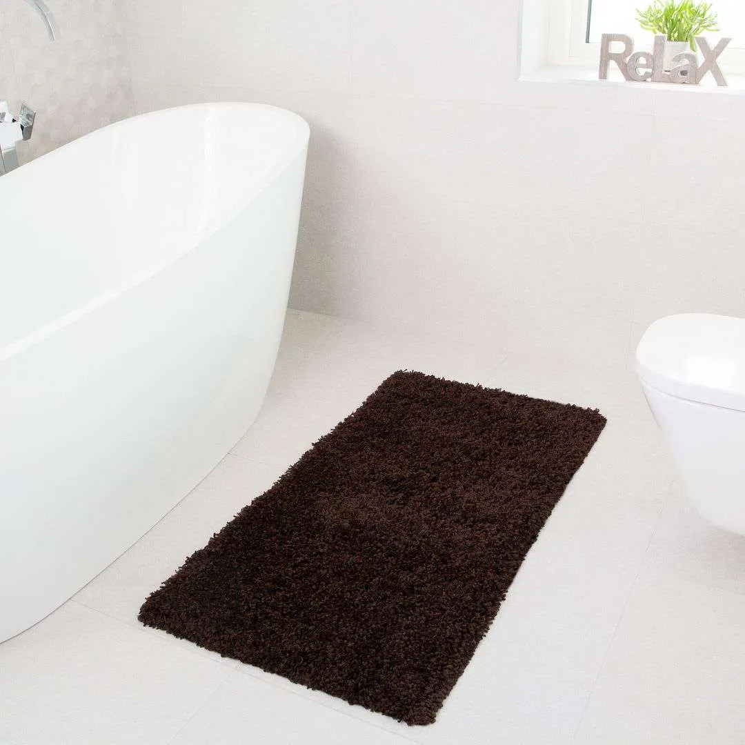 Brown Shaggy Rug