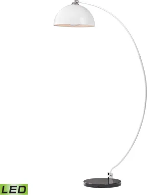 Cityscape Adjustable Led Floor Lamp In White and Black