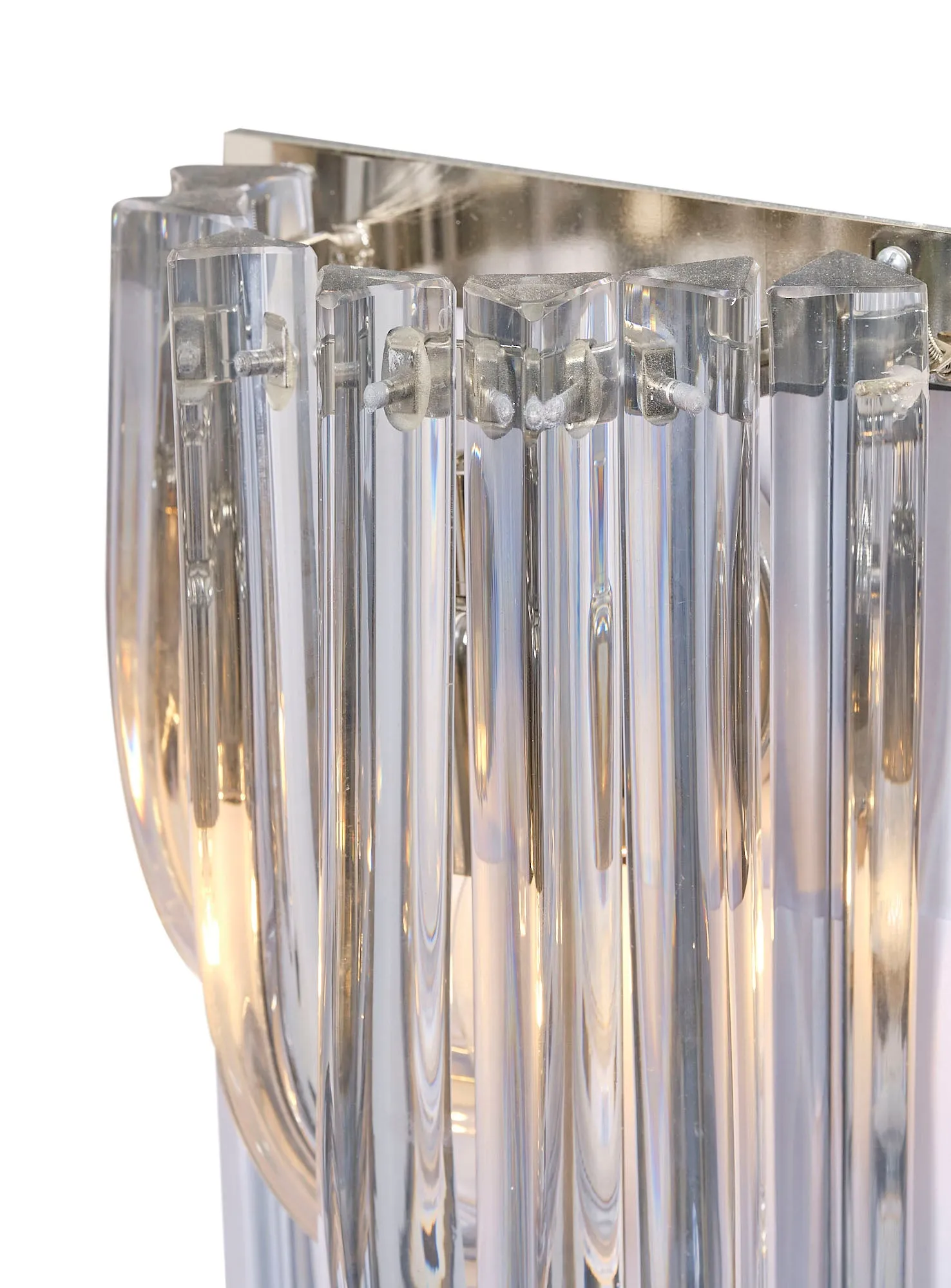 Curved “Bluino" Venini Sconces