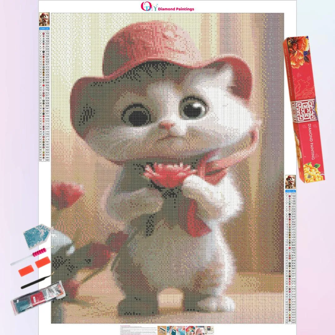 Cute Lady Cat