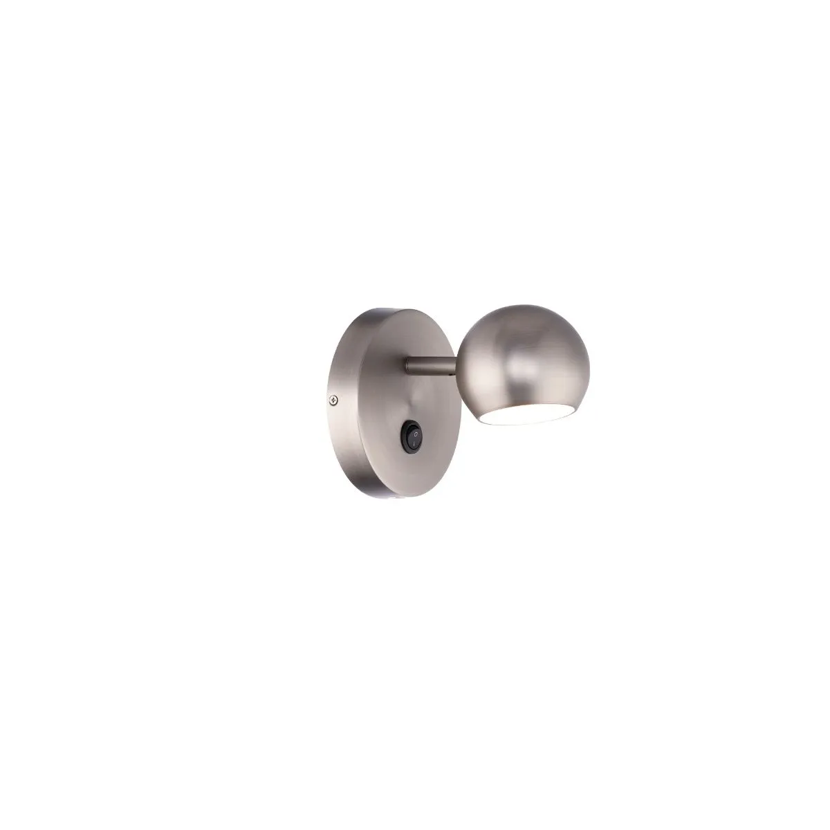 Duplex 5 in. LED Armed Sconce Brushed Nickel finish