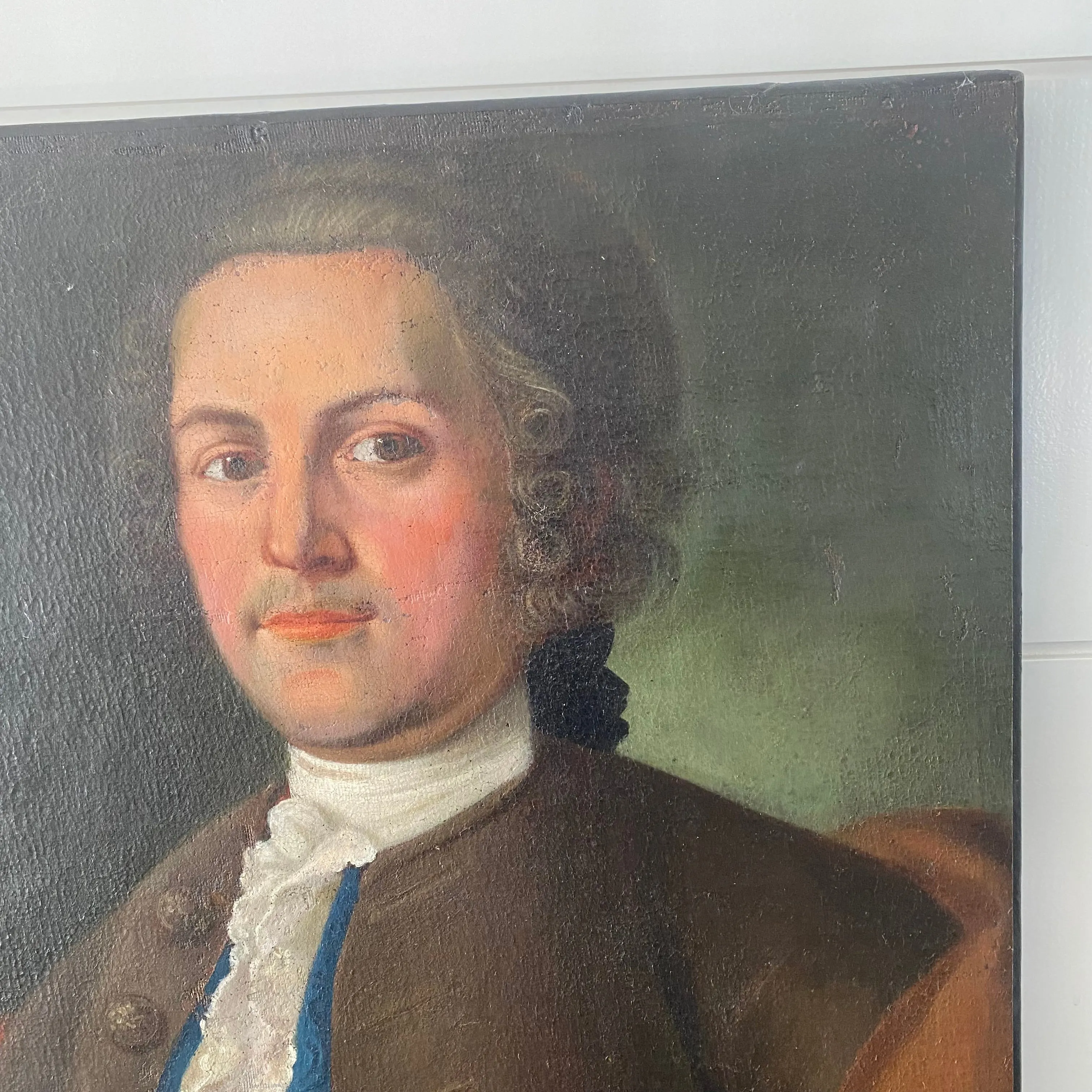 Dutch Oil Portrait Painting of a Gentlemen dated 1823
