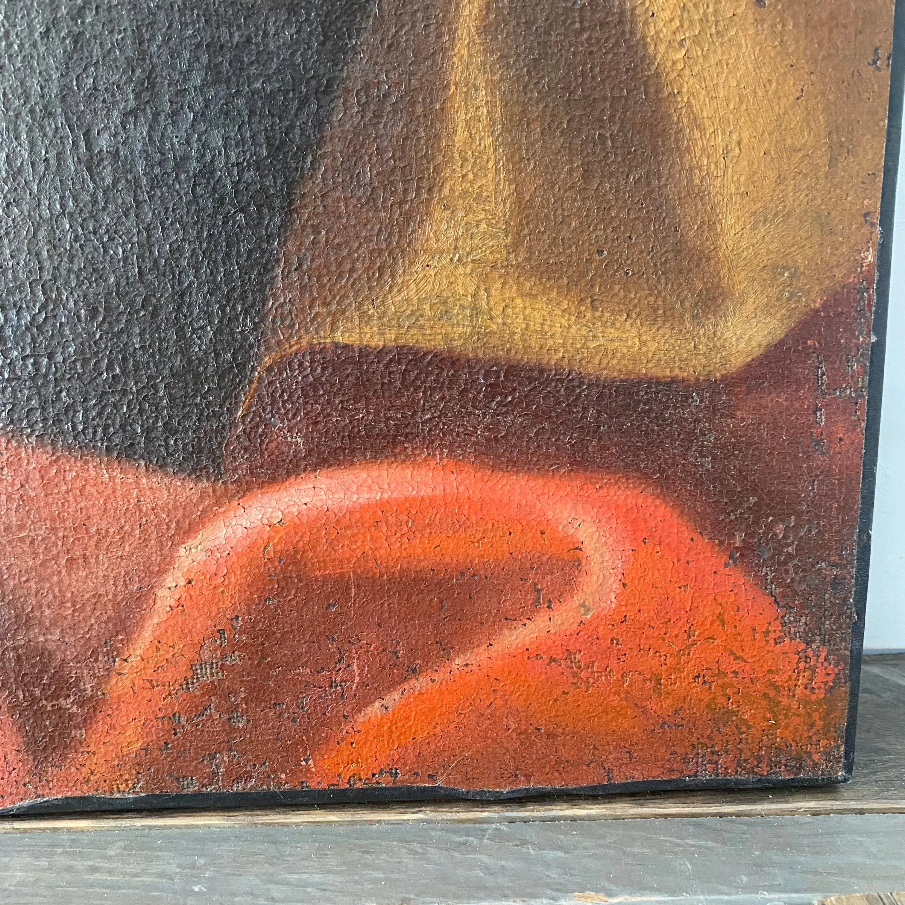 Dutch Oil Portrait Painting of a Gentlemen dated 1823