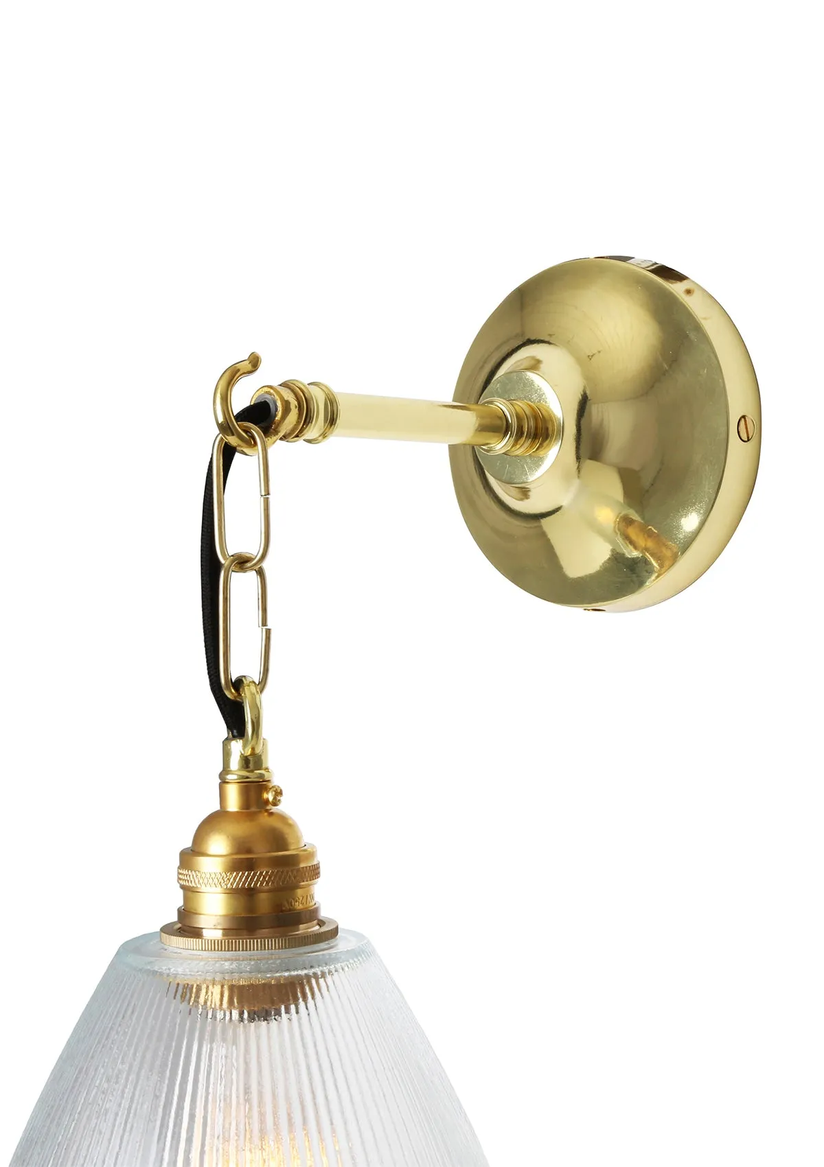 Fend Vintage Prismatic Glass Wall Light