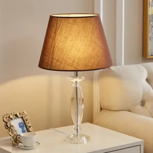 Francesca - White/Flaxen/Coffee Table Lamp