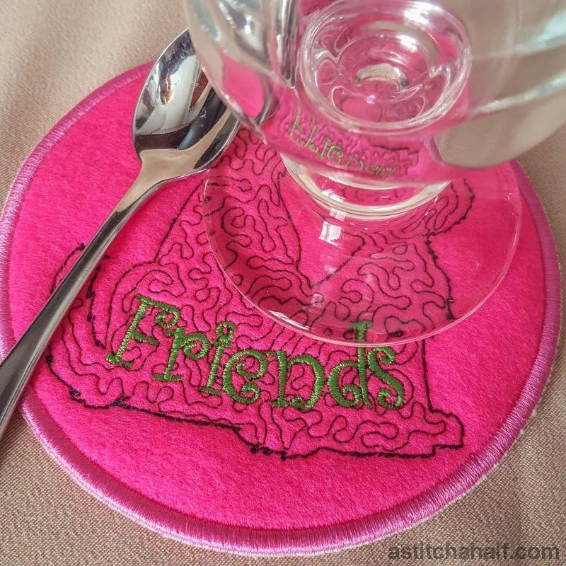 Friends Mug Rug