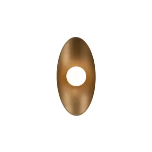 Glamour 18 in. LED Wall Light 3500K Brass finish