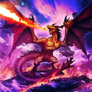 Golden Wyvern Dragon