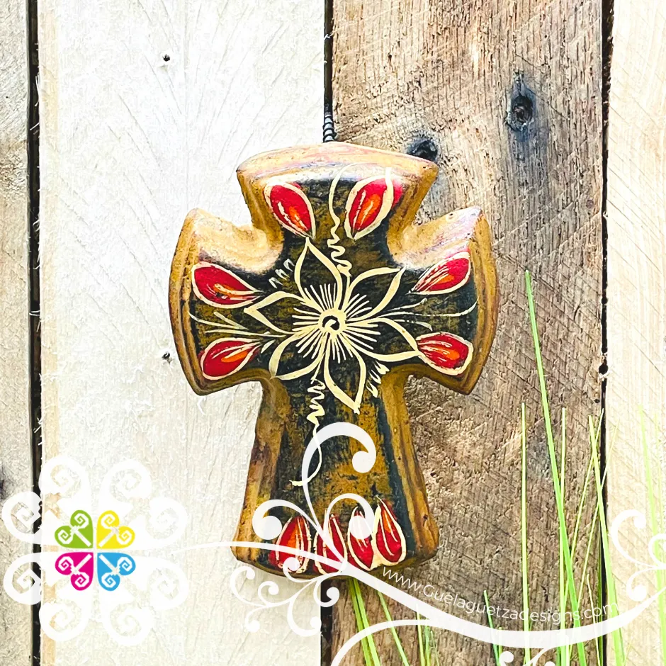 Hand Painted Cross - Cruz Pintada