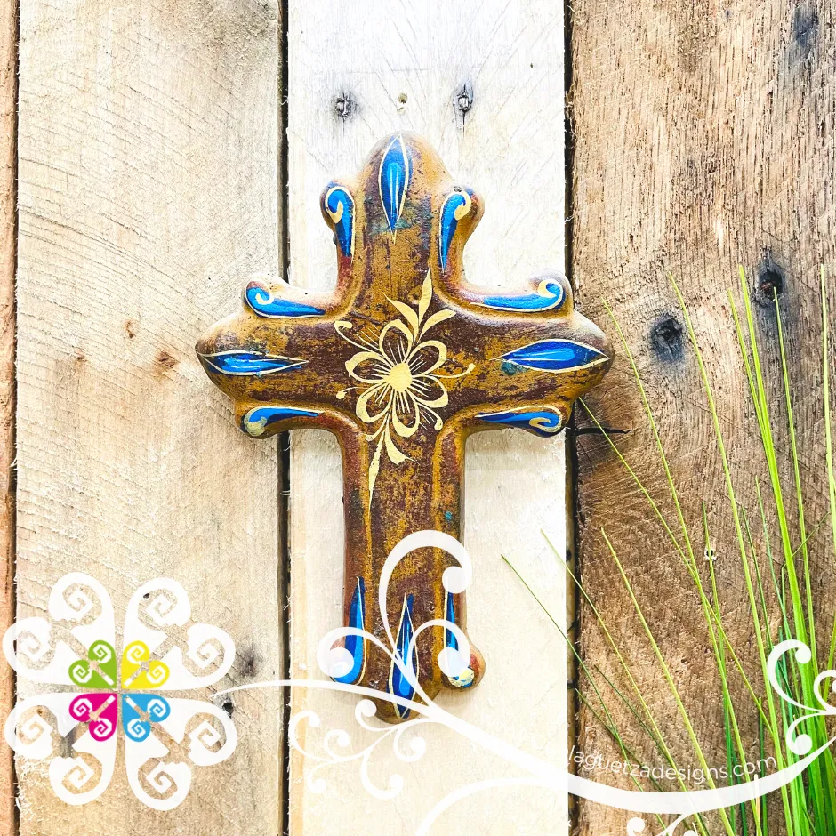 Hand Painted Cross - Cruz Pintada