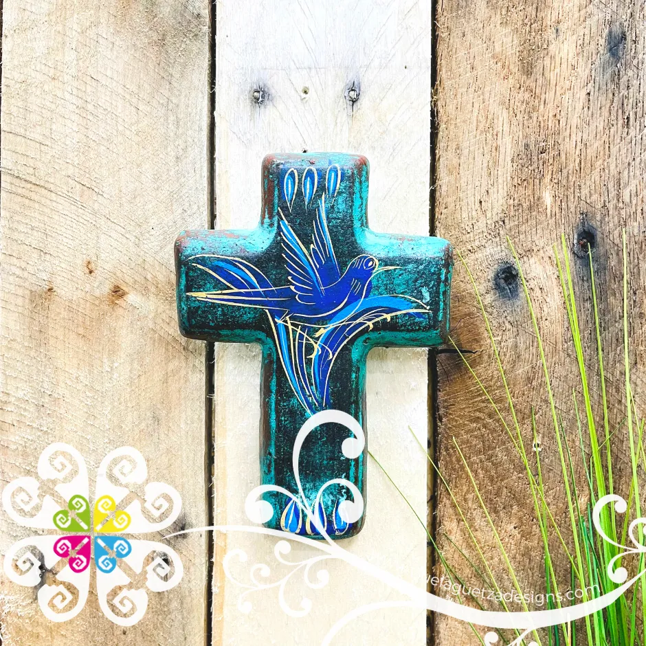 Hand Painted Cross - Cruz Pintada