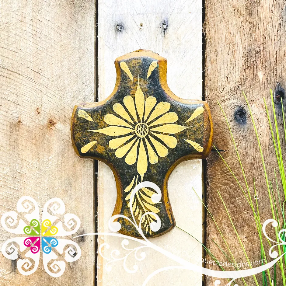 Hand Painted Cross - Cruz Pintada