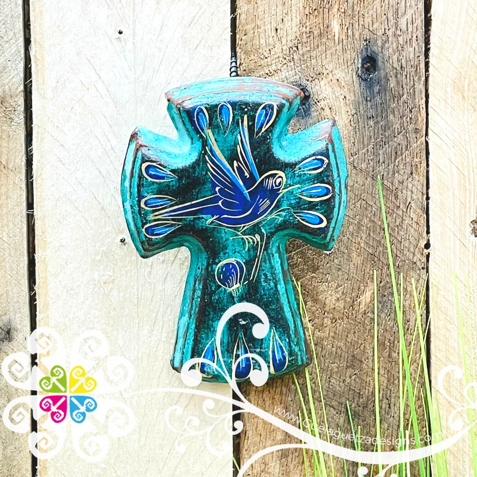 Hand Painted Cross - Cruz Pintada