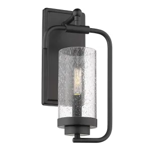 Holden 14 in. Armed Sconce Black Finish