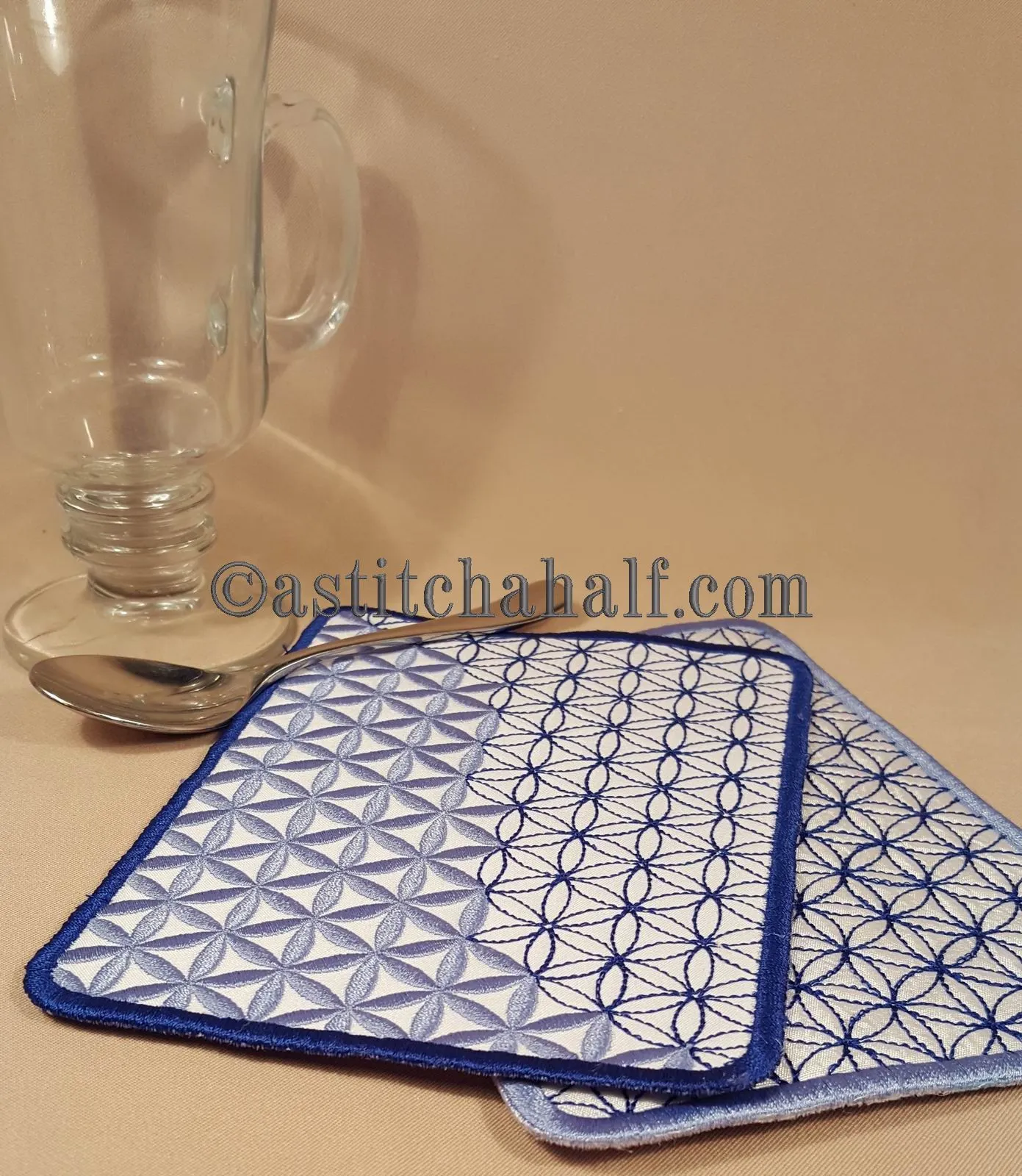 Japanese Sashiko Mug Rugs