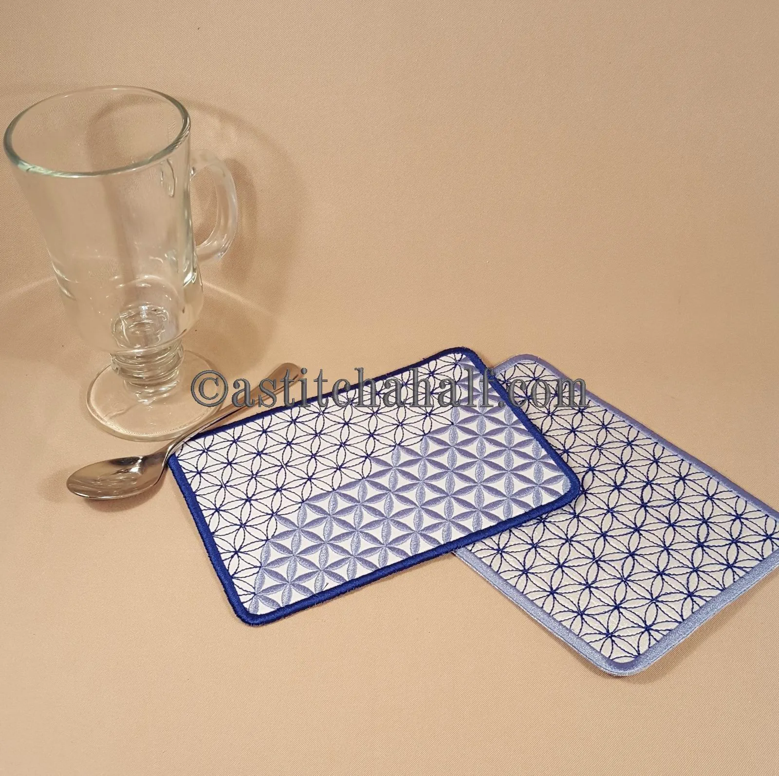 Japanese Sashiko Mug Rugs