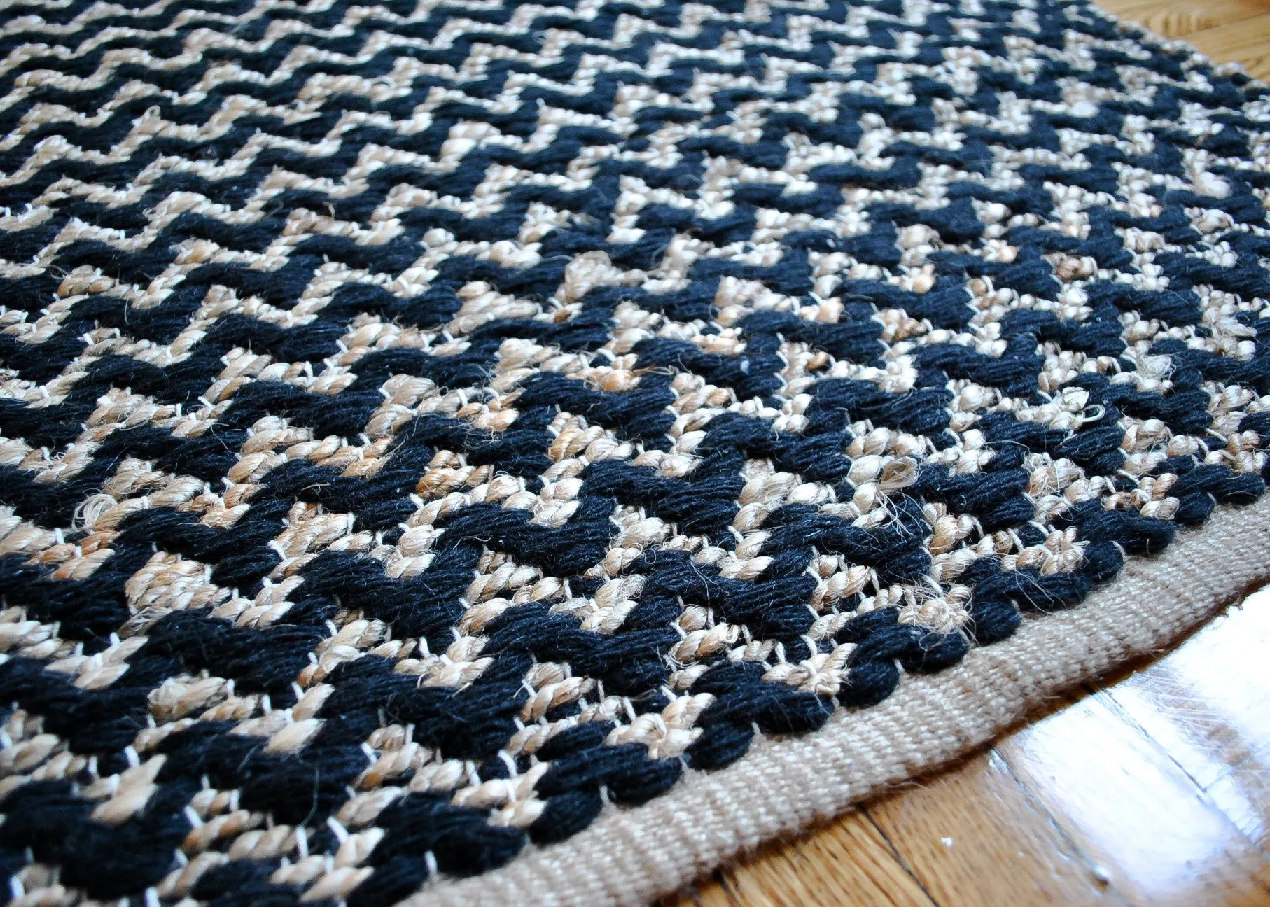 Jute and Wool Meraki Rug