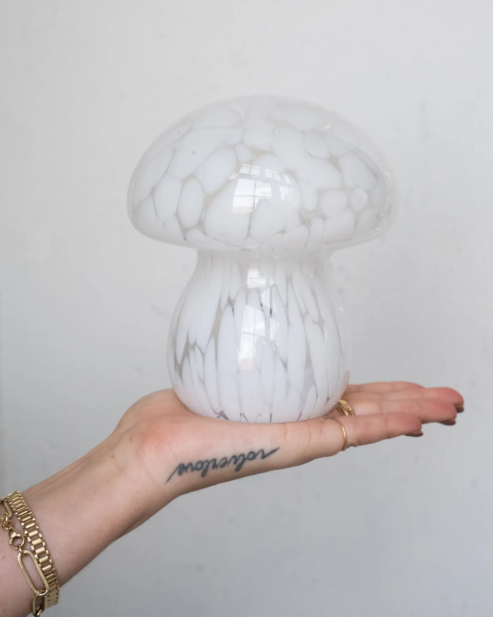 Lamp Led Mushroom White