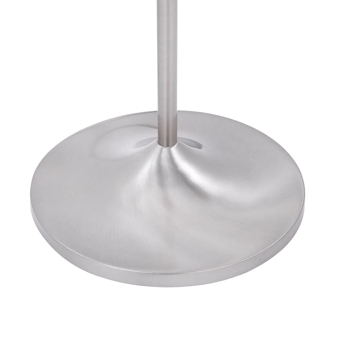 Leipzig LED Torchiere in Satin Nickel