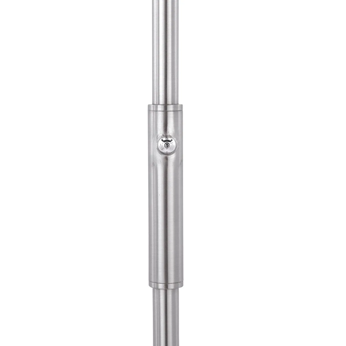 Leipzig LED Torchiere in Satin Nickel