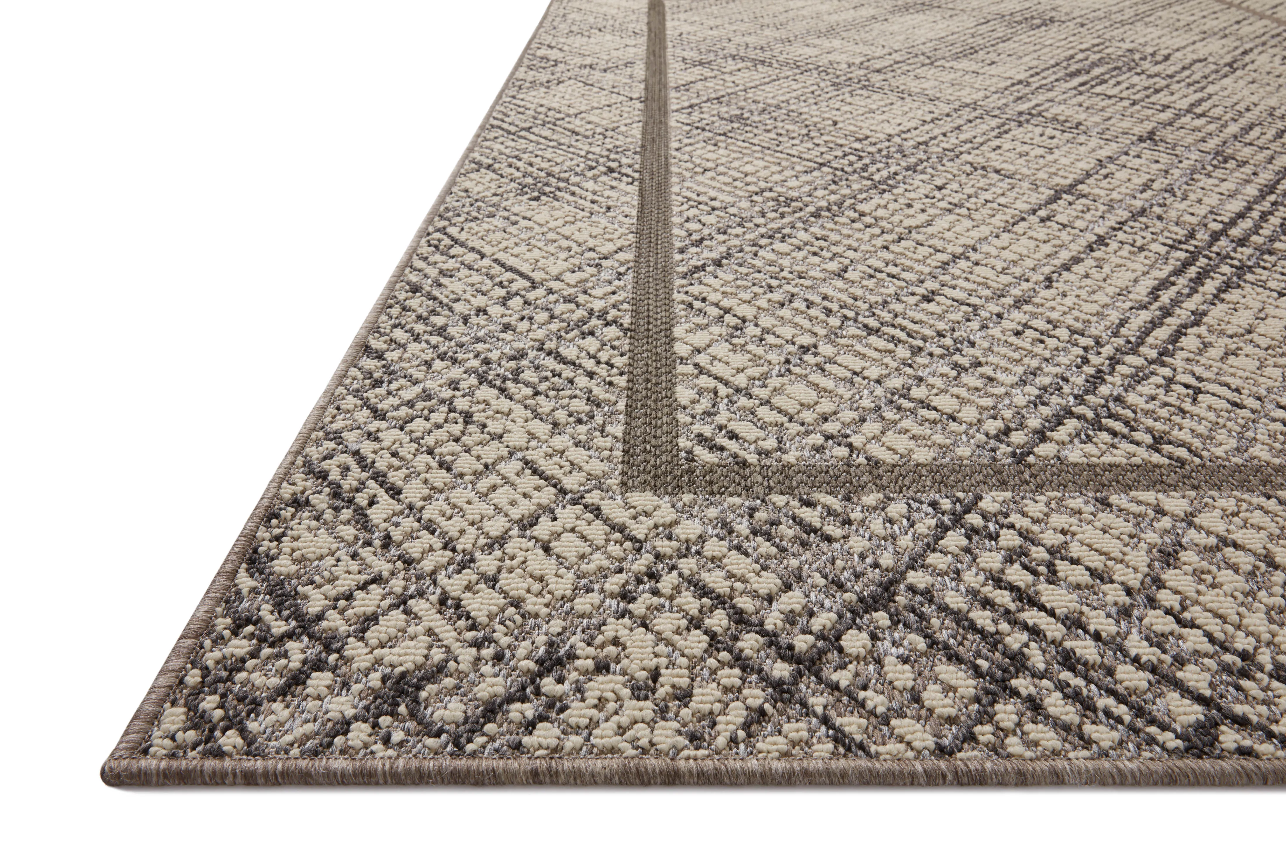 Loloi Rainier Ivory / Charcoal Outdoor Rug