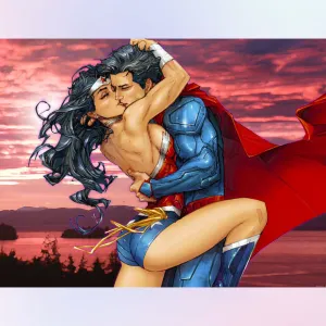Love of Wonder Woman and Superman
