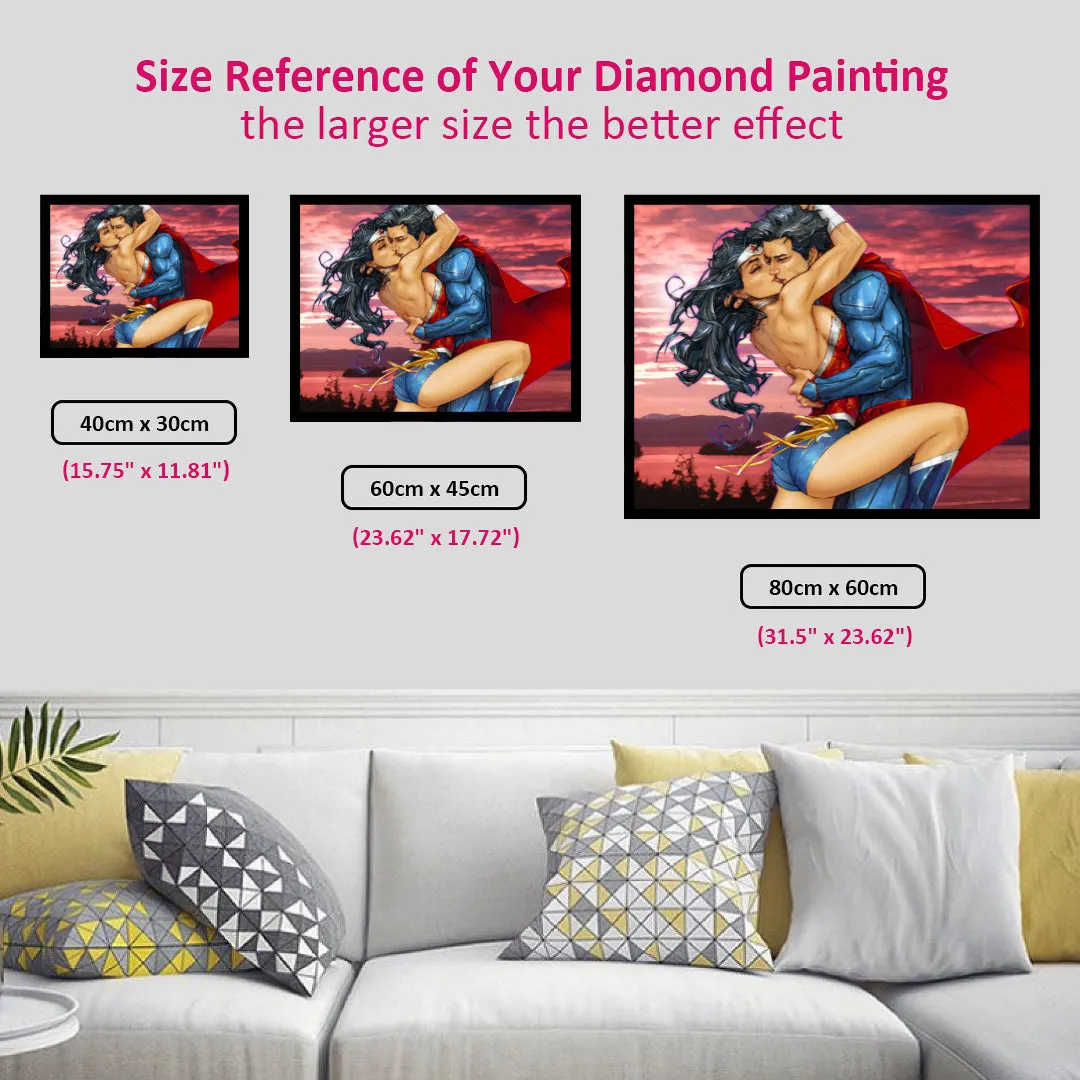 Love of Wonder Woman and Superman
