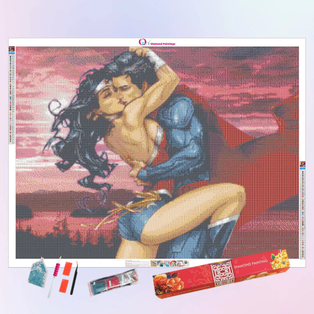 Love of Wonder Woman and Superman